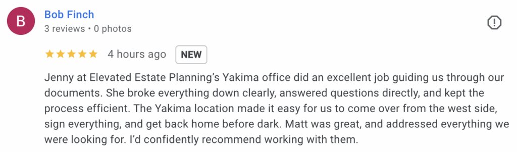 Yakima Client Review